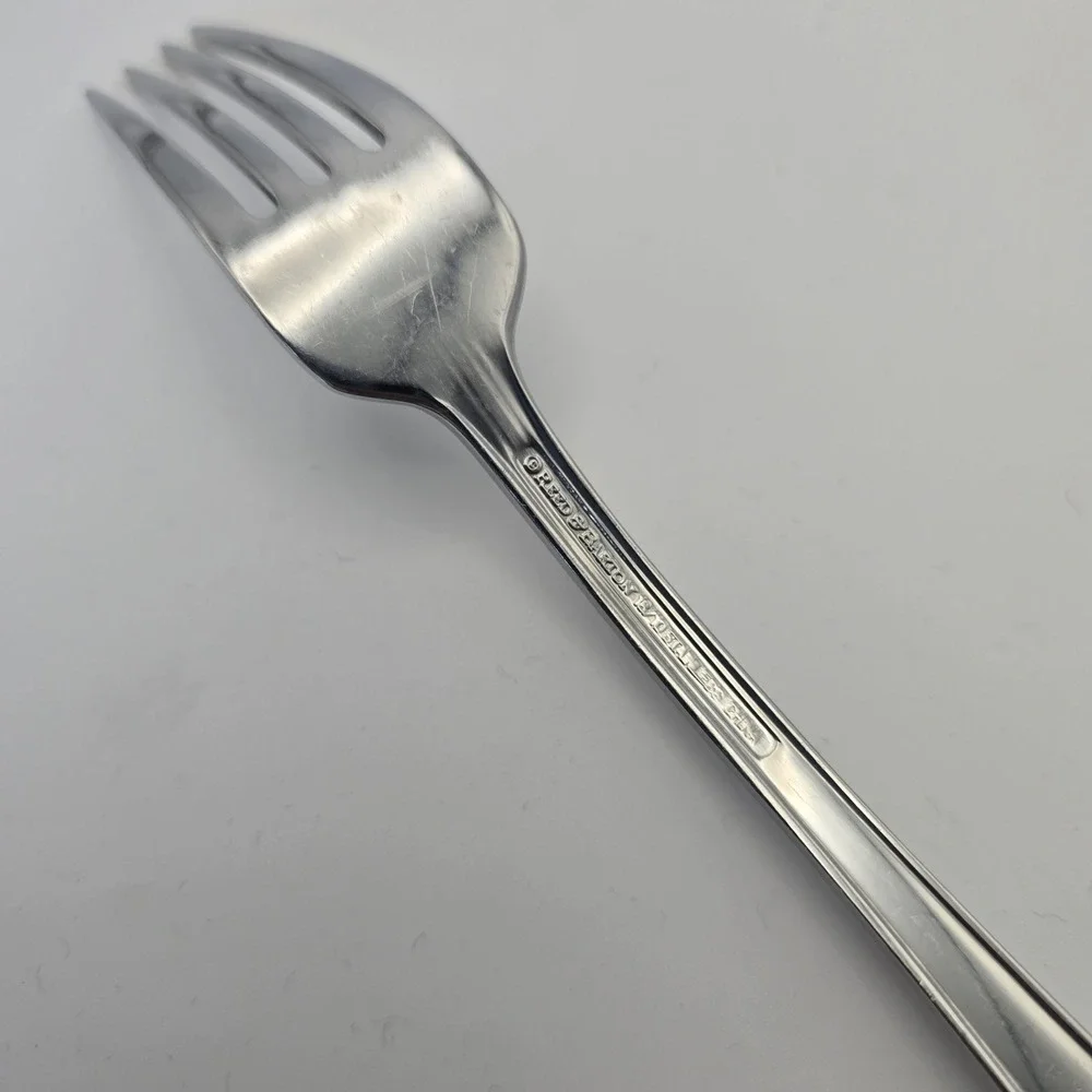 Reed & Barton Clovelly Stainless‎ Steel Dinner Forks Set of 3 Flatware 8